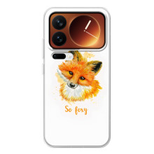 Чехлы с картинкой Лисички для Xiaomi 17 Pro (VPrint) – Девочка Лиса