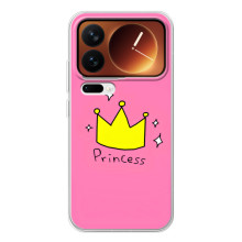 Чехол с картинкой (Стильные) для Шяоми 17 Про - (AlphaPrint) – Princess