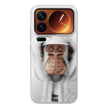 Чехлы с Обезьянами NFT для Xiaomi 17 Pro (AlphaPrint) – обезьяна NFT в тату