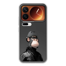 Чехлы с Обезьянами NFT для Xiaomi 17 Pro (AlphaPrint) – стильная обезьяна NFT