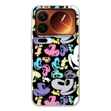 Чохли з принтом Міккі Маус на Xiaomi 17 Pro (Кольоровий Микки)