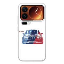 Чехол BMW для Шяоми 17 Про – BMW на белом
