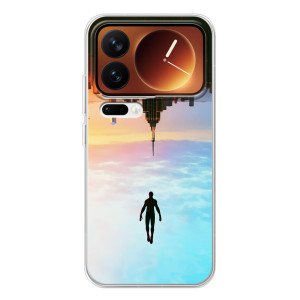 Чехол с человеком пауком для Xiaomi 17 Pro - (AlphaPrint)