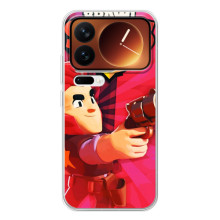 Чехол для Xiaomi 17 Pro Бравл Старс (VPrint) – Дуэлянт Кольт