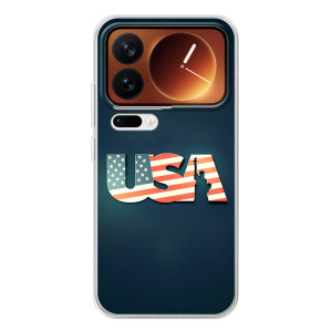 Чехол Флаг USA для Xiaomi 17 Pro – USA