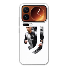 Чехол футболист Роналду для Шяоми 17 Про – Роналду в Ювентусе