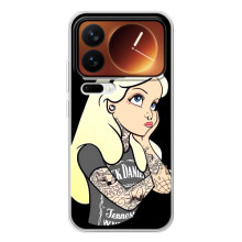 Чохол з друком для Xiaomi 17 Pro - (Мода) (AlphaPrint) (Дівчина в тату)