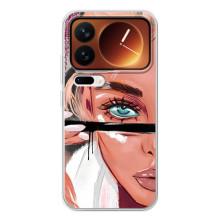 Чохол з друком для Xiaomi 17 Pro - (Мода) (AlphaPrint) (Макіяж)