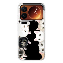 Чохол на Xiaomi 17 Про з Котиками (VPrint) (Погляд котиків)