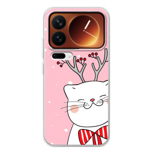 Чехол на тематику: Коты для Xiaomi 17 Pro – Зимний кот