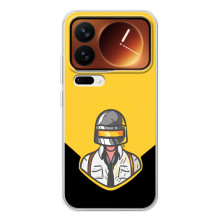 Чехол PUBG для Шяоми 17 Про (AlphaPrint) – Пабг в шлеме