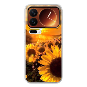 Чохол з Квітами для Xiaomi 17 Pro – поле соняшників