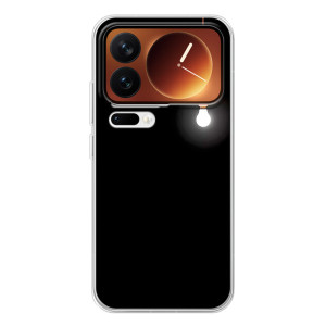 Чехол с картинками на черном фоне для Xiaomi 17 Pro – Лампочка