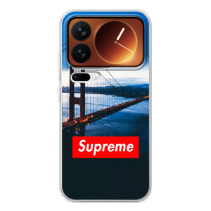 Чехол для Xiaomi 17 Pro с картинкой Supreme (AlphaPrint)