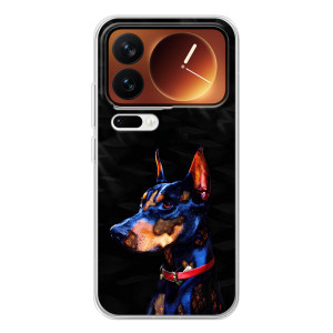 Бампер для Xiaomi 17 Pro з картинкою "Песики" (Собака Мопсік)