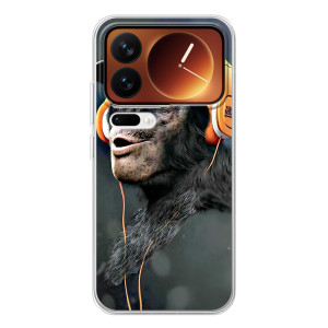 Чехол с Обезьянами Xiaomi 17 Pro - (AlphaPrint)