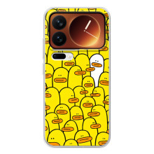 Чохол з принтом для Xiaomi 17 Про - (Прикольні) (AlphaPrint) (Біла уточка)