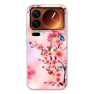 Чохол з картинкою Сакури на Xiaomi 17 Pro – Метелики на сакурі