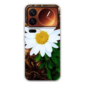 Чохол з ромашками на Xiaomi 17 Pro – Біла ромашка