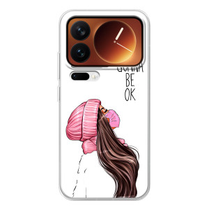 Чехол Стильные девушки на Xiaomi 17 Pro – Девушка в маске