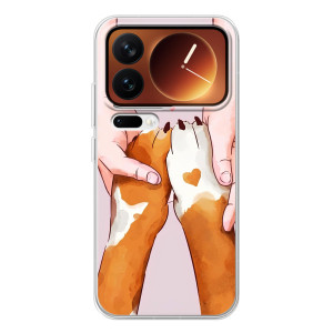 Чехол (ТПУ) Милые собачки для Xiaomi 17 Pro – Любовь к собакам