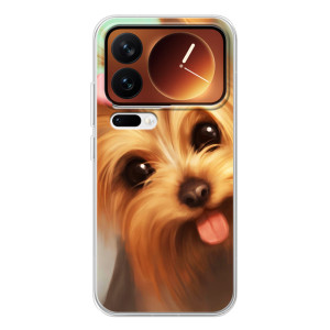 Чехол (ТПУ) Милые собачки для Xiaomi 17 Pro – Йоршенский терьер