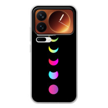 Чохол (ТПУ) з планетами на Xiaomi 17 Pro – Повнолуння