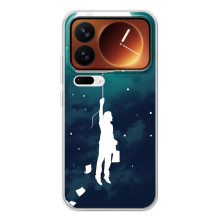 Чохол (ТПУ) з планетами на Xiaomi 17 Pro – To The moon