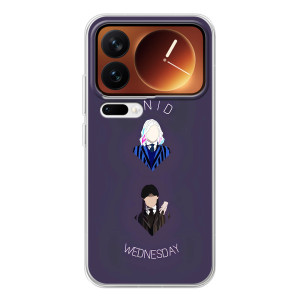 Чехлы Венсдей на Xiaomi 17 Pro Уэнсдей (AlphaPrint)