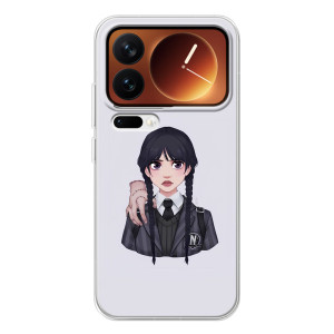 Чохли Венсдей на Xiaomi 17 Pro Уенсдей (AlphaPrint)