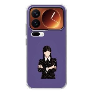 Чохли Венсдей на Xiaomi 17 Pro Уенсдей (AlphaPrint)
