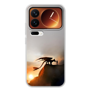 Чехол дракон Беззубик для Xiaomi 17 Pro – Мультиик Беззубик