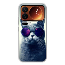Чехол с милыми котиками на Шяоми 17 Про