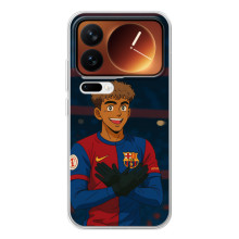 Чехол с футболистом Ламин Ямаль Xiaomi 17 Pro (Футболист Ямал)