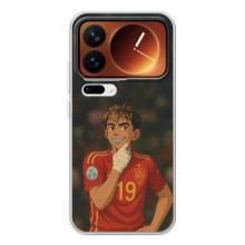 Чехол с футболистом Ламин Ямаль Xiaomi 17 Pro (Ямаль аниме)