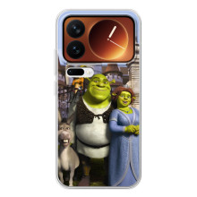 Чохол з мультфільмом Шрек на Xiaomi 17 Pro – Шрек герої