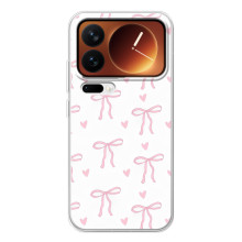 Чехол с бантиками на Шяоми 17 Про (Маленькие бантики)