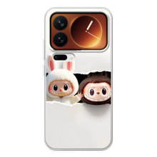 Чехол с Лабубу на Xiaomi 17 Pro (Лабубу)