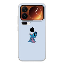 Чехол с принтом Стич на Xiaomi 17 Pro (Stitch apple)