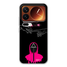 Чехол Гра в кальмара для Xiaomi 17 Pro – Охранник