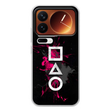 Чехол Гра в кальмара для Xiaomi 17 Pro – Ранги