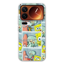Силіконовий чохол Спанч Боб на Xіаомі 17 Про (Фото-БоБ)