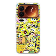 Силіконовий чохол Спанч Боб на Xіаомі 17 Про (Спанч Боб Арт)