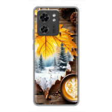 Чехол с уникальным дизайном «Осень с кофе» для Xiaomi 17 Pro – Осенне-зимнее кофе