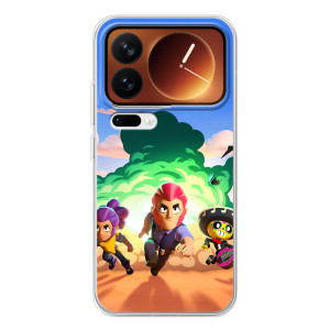 Силіконовый Чохол на Xiaomi 17 Pro з картинкою Brawl Stars – Бравел Старс