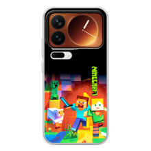 Чохли для Xiaomi 17 Pro (Персонажі МайнКрафт) – Герой Майнкрафт