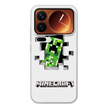 Чохли для Xiaomi 17 Pro (Персонажі МайнКрафт) – Кріпер