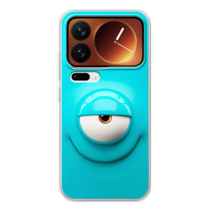 Чохли (ТПУ) (смішні стікери) для Xiaomi 17 Pro – Одноглазик