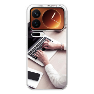 Силиконовый бампер (Работники) на Xiaomi 17 Pro – Офисный работник