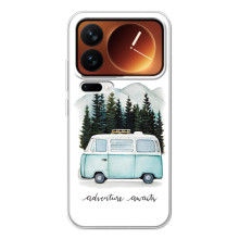 Силіконовий бампер з картинкою машини на Xiaomi 17 Pro – Будиночок на колесах